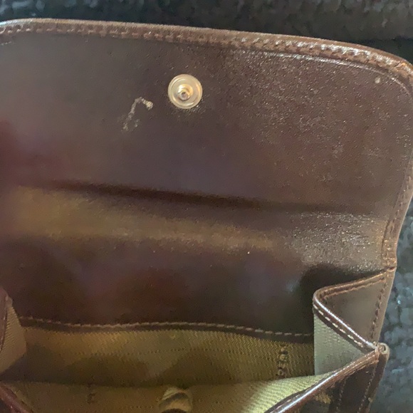 Vintage FENDI Zucca canvas & leather Authentic - Picture 4 of 11